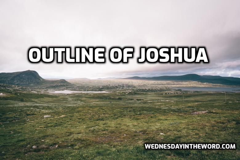 Outline of the book of Joshua