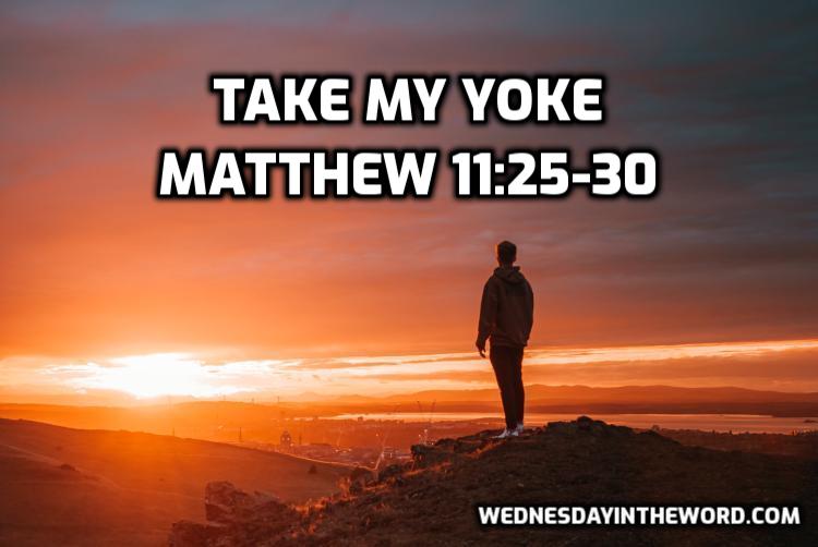 62 Matthew 11:25-30 Take my yoke